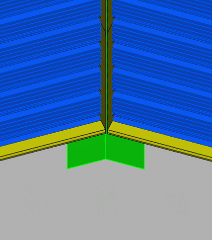 Firstblech unten | Sandwichpaneele24